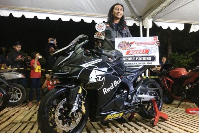 Muslimin Muchlis, Juara kategori Sport Fairing di HMC 2018 seri Makassar