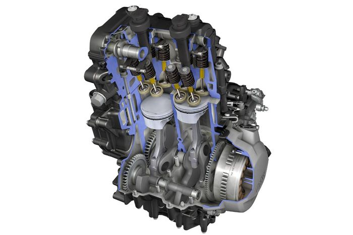 Interval gerakan piston F850 GS dirubah untuk meningkatkan performa