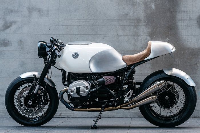 BMW R NineT jadi kelihatn makin gagah ya kalau pakai tangki kayak gini?