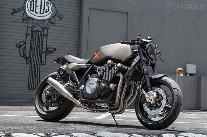 Yamaha XJR1300 custom cafe racer dari Deus Ex Machina Italia, dilansir oleh Bikeexif.com