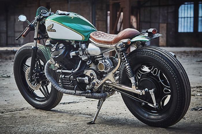 Honda CX500 custom cafe racer dari Kingston Customs, dilansir oleh Pipeburn.com