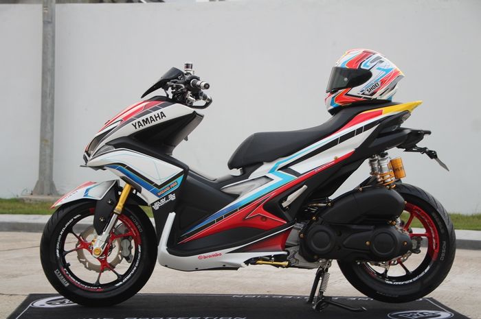 Gambar Motor  Aerox  155 Modifikasi  rosaemente com