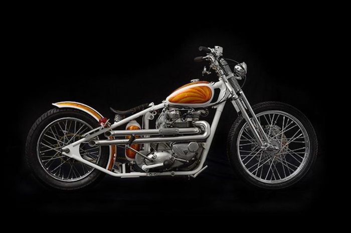 Triumph Bonneville custom bobber dari Origin8or Custom Motorcycles