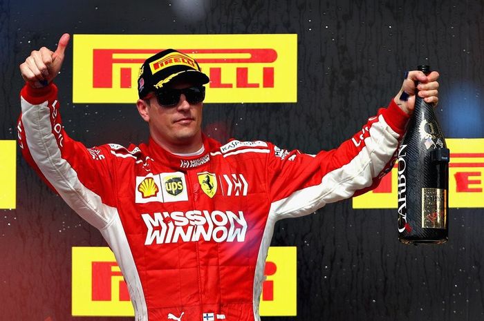 Kimi Raikkonen akhiri paceklik dengan kembali menang di balapan yang ke-113 di GP F1 Amerika