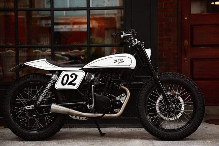 Enggak Butuh Mesin Gede Buat Bikin Flat Tracker Keren Nih Buktinya Gridoto Com