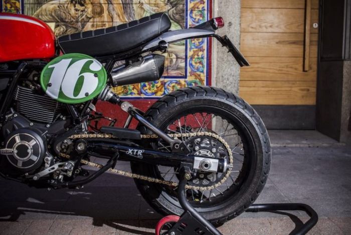 Ducati Scrambler Icon kustom dari XTR Pepo, dilansir oleh www.silodrome.com