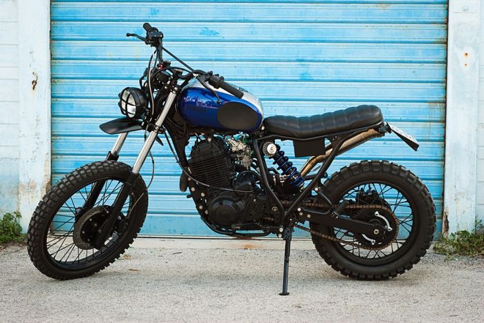 Yamaha XT600 custom scrambler dari Bombay Street Garage, dilansir oleh Specialracer.com