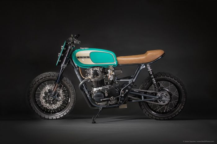 Yamaha XS650 street tracer bikinan Tyson dan Eli Carver, dilansir oleh www.bikebound.com