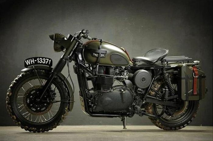 Triumph Bonneville &ldquo;La Grande Fuga&rdquo; garapan Drags &amp; Racing