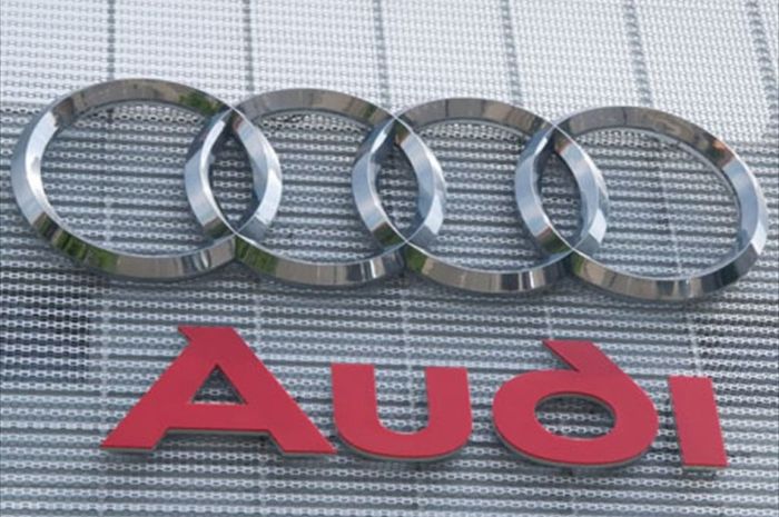Logo Audi yang dirilis pada ulang tahunnya yang ke-100 di tahun 2009