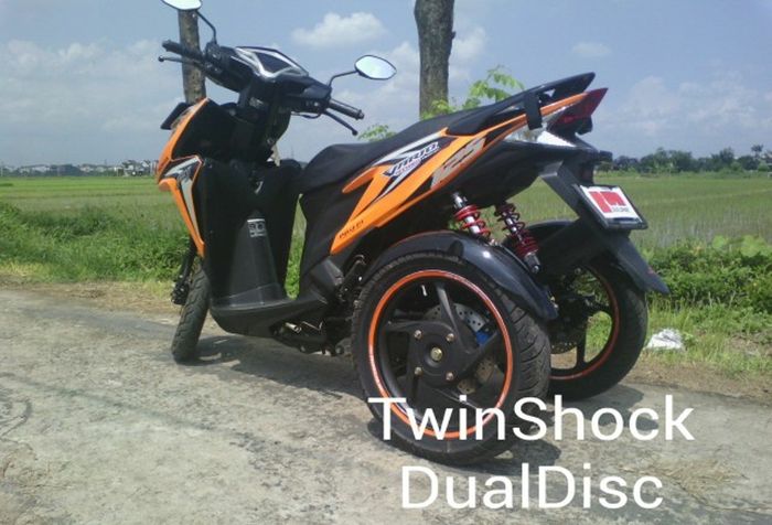 Honda Vario delta trike bikinan RWIN Development