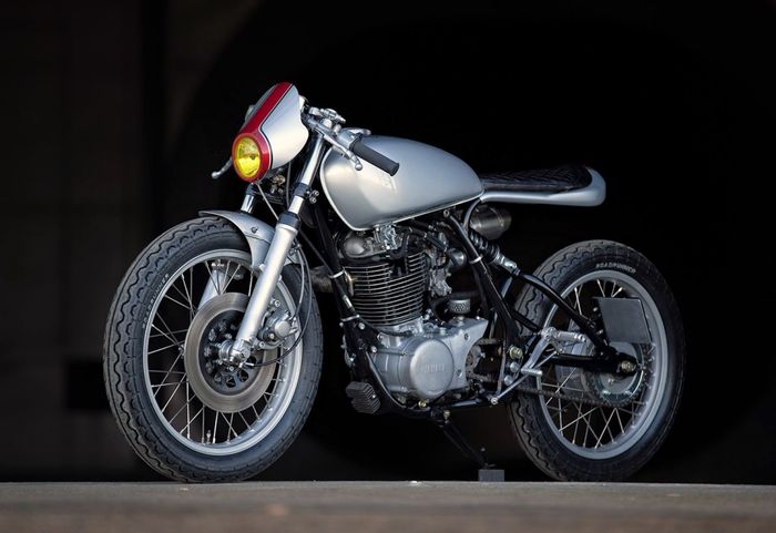 Yamaha SR500 custom cafe racer &ldquo;The Lightning&rdquo; bikinan Old Empire Motorcycles, dilansir oleh Thebike