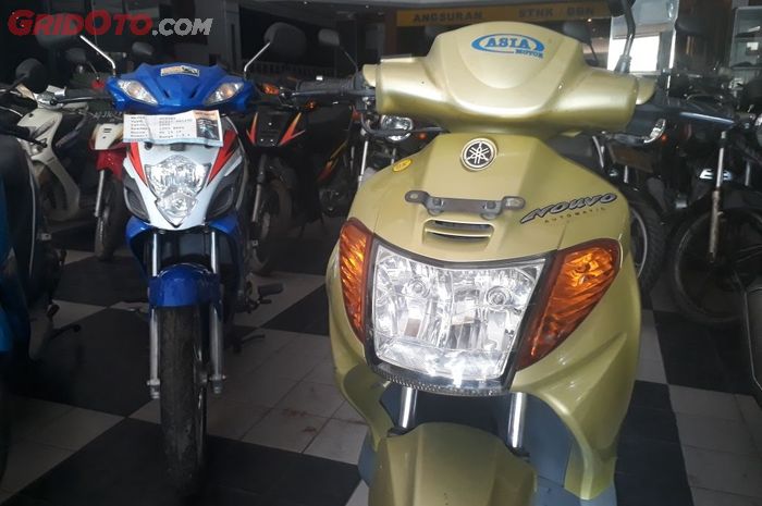 Suzuki Arashi dan Yamaha Nouvo statusnya masih baru