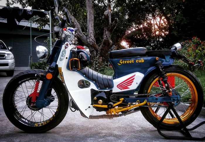 Modifikasi street cub besutan modifikator Thailand