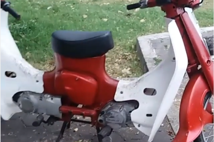 Honda Pitung kembar siam bikinan Wbike Kustom Garage