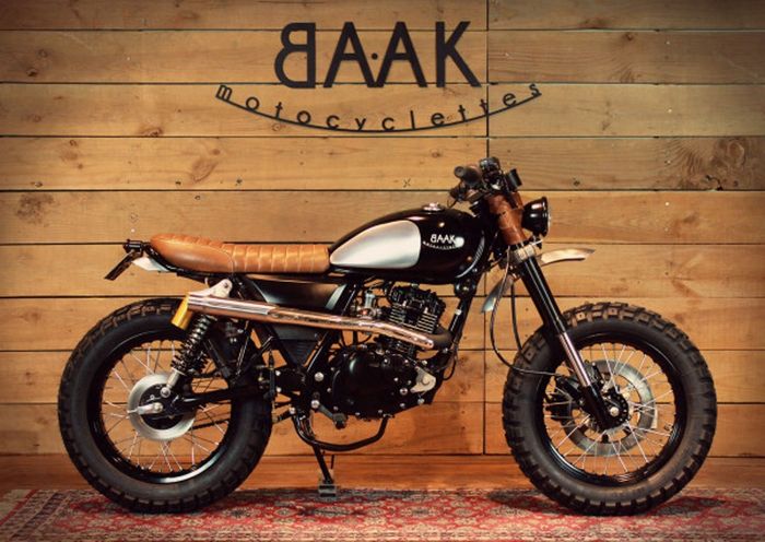 Mash 125 custom scrambler dari BAAK Motorcycles