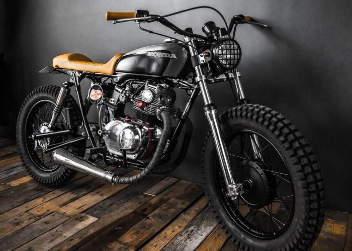 Honda CB125 K5 custom tracker dari EdTurner, dilansir oleh Bikebound.com