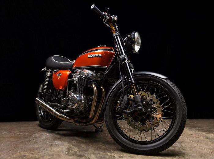 Honda CB750 restorasi modifikasi dari Hoy Vintage Cycles, dilansir oleh Bikebound.com