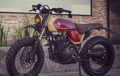 Motor Trail Honda XR125 Dibikin Klasik dan Rapi 