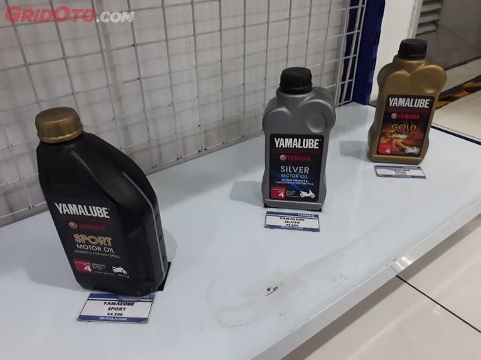 Harga oli keluaran Yamaha mulai dari belasan ribu sampai ratusan ribu
