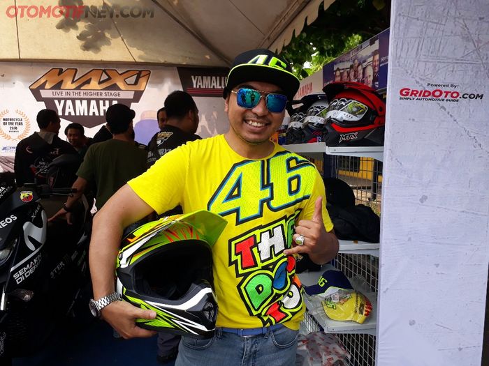 Ukki Ifwa, Owner Ukki Motor, dealer resmi Yamaha yang berpartisipasi di event Yamaha Customaxi 2018