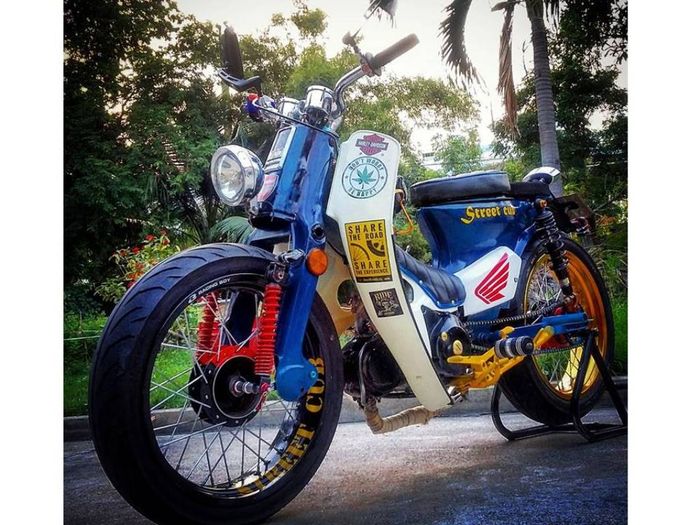 Modifikasi street cub besutan modifikator Thailand