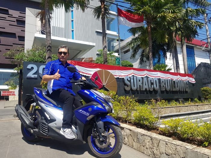 Frengky J Tunandar, selaku GM Marketing PT. Suraco Jaya Abadi Makassar (SJAM)