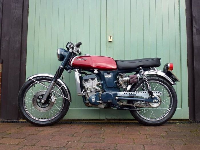 Tampilan tetap motor tua tapi organ dalamnya motor muda