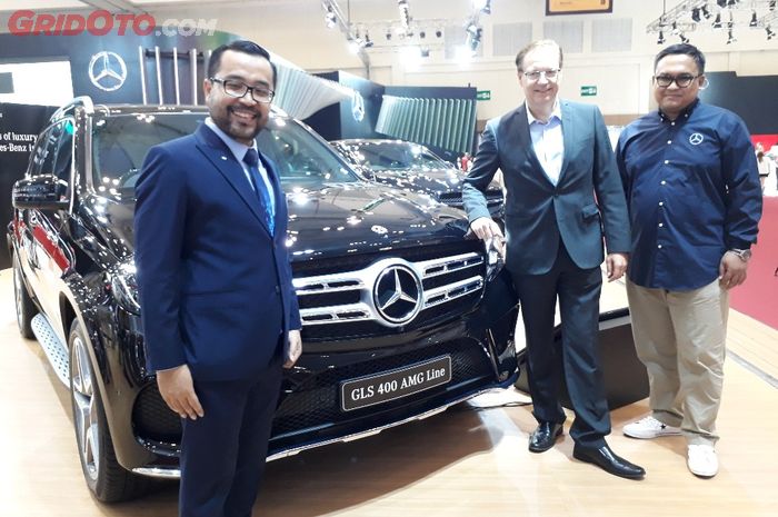 Jajaran direksi MErcedes-Benz Indonesia di ajang GIIAS 2018