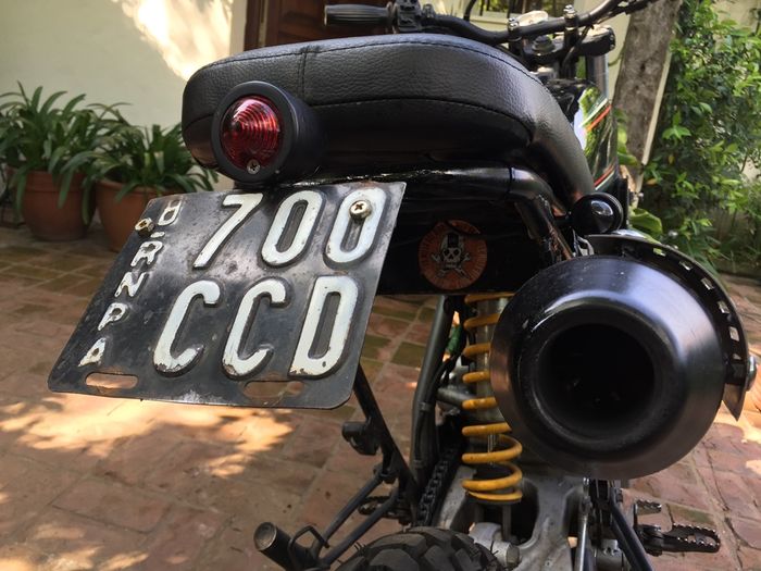 Honda XR250 Tornado custom tracker milik Gonzalo Artigoza, dilansir oleh Bikebound.com