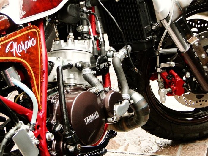 Yamaha DT180 custom street tracker milik Robinson Cristian Santos, dilansir oleh Bikebound.com