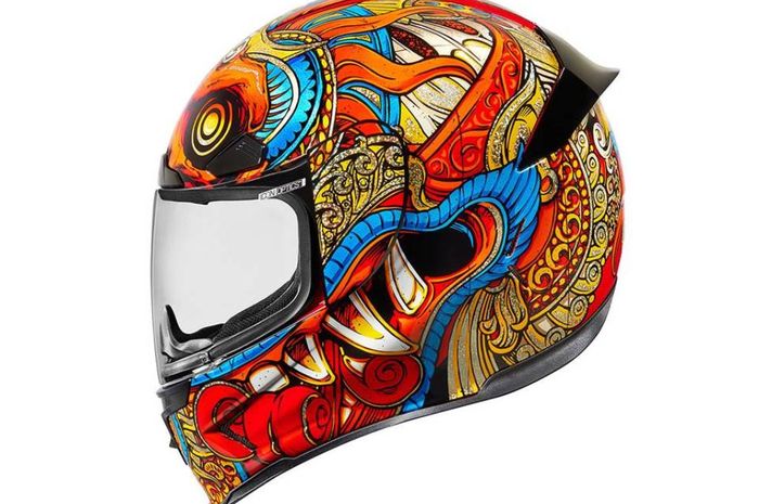 Helm Airframe Pro Barong produksi dari Icon 1000, Amerika Serikat