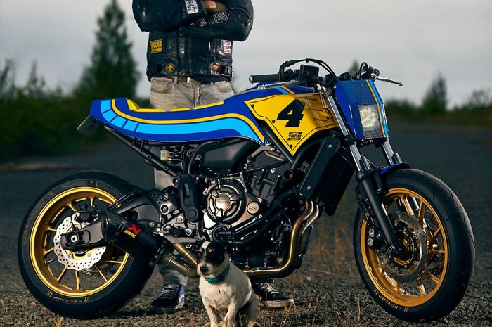 Yamaha XSR700 Racer besutan Russel Motorcycles