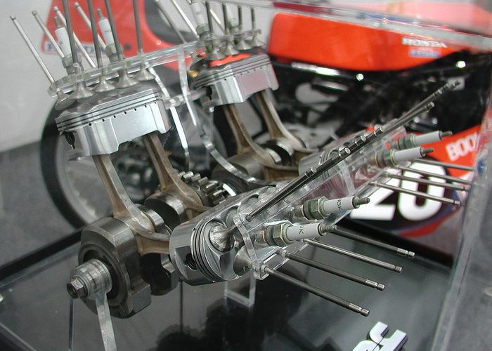 Canggih Piston Honda Nr750 Berbentuk Oval Satu Silinder Telan 8 Klep Gridoto Com