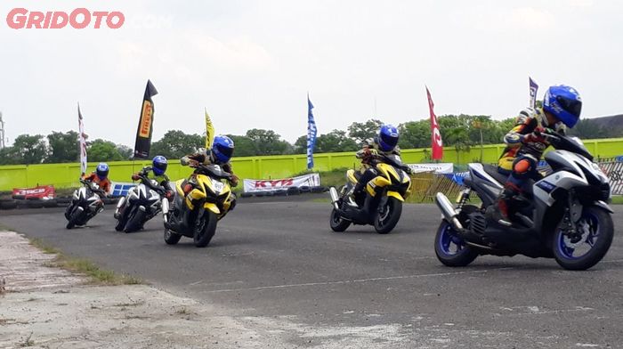 Aerox Race perdana dalam Yamaha Cup Race 2018