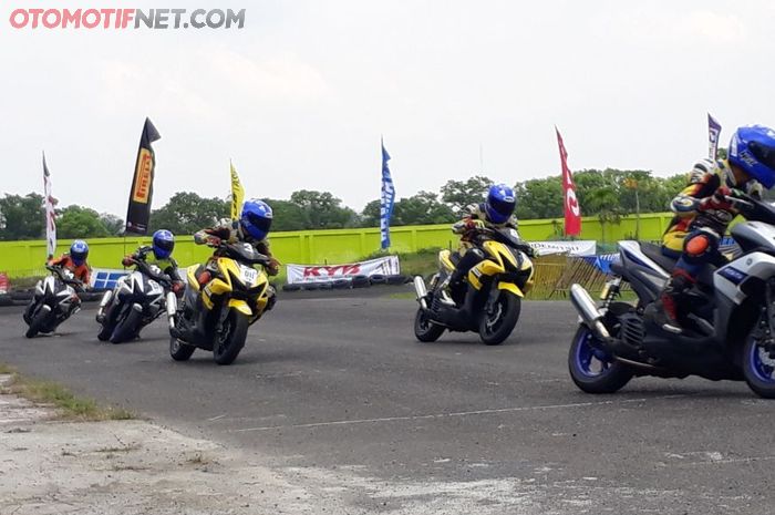Aerox Race perdana dalam Yamaha Cup Race 2018