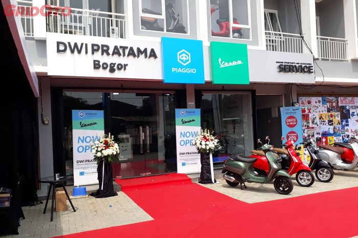 Bengkel resmi Piaggio dan Vespa Dwi Pratama Bogor, Jawa Barat