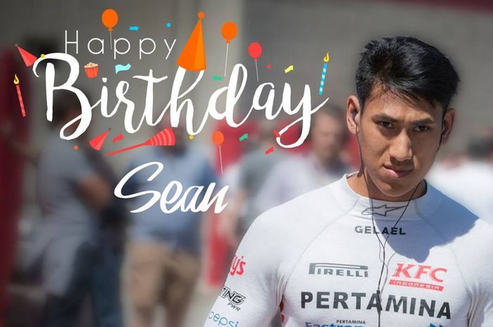 Tepat hari ini Sean Gelael berusia 21 tahun