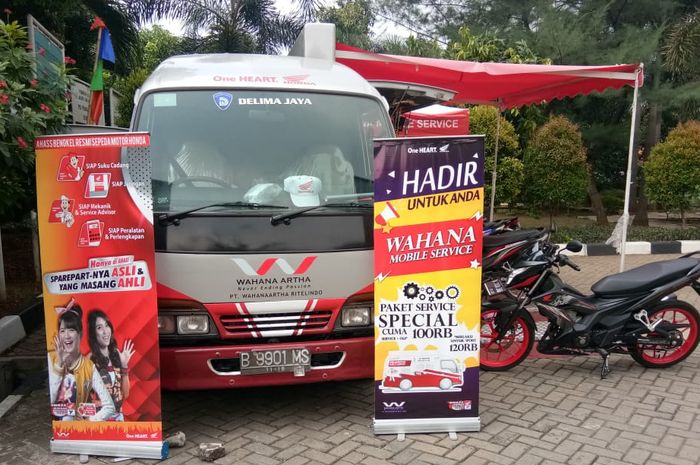 Layanan mobile services Wahana