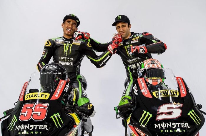 Hafizh Syahrin dan Johann Zarco