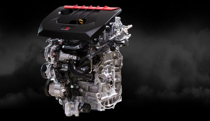 Dapur pacu 3 silinder turbo G16E-GTS berkapasitas 1.618 cc, mampu hasilkan tenaga maksimum 261 dk @ 6.500 rpm, dan torsi 360 Nm di 3.000-4.600 rpm
