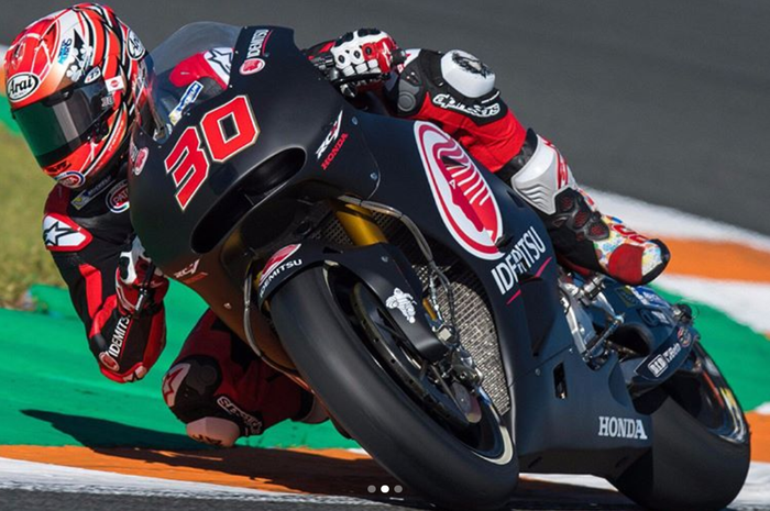 Takaaki Nakagami dengan RC213V