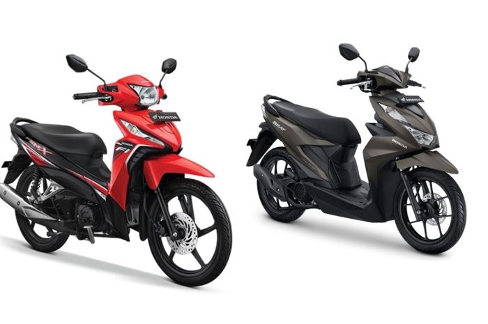 Honda Revo X dan All New BeAT