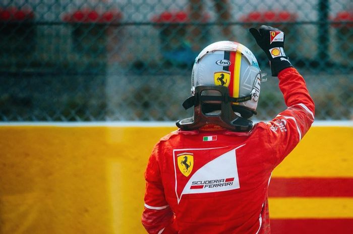 Pembalap F1 Tim Scuderia Ferrari, Sebastian Vettel