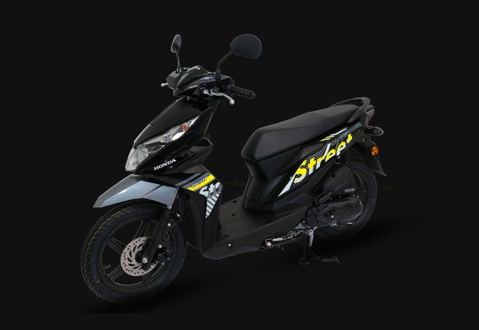 Pilihan warna hitam Honda BeAT Malaysia