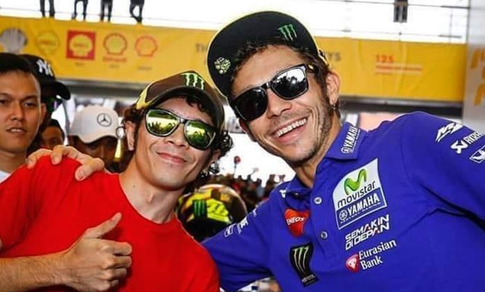Rossi bertemu 'Rossi'