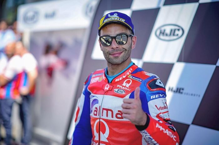 Danilo Petrucci mendapatkan podium 2 di MotoGP Prancis 2018