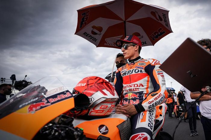 Marc Marquez bakal hadir pada peluncuran tim Repsol Honda untuk menyambut Kejuaraan Dunia MotoGP 2022