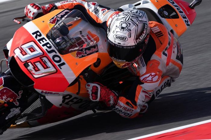 Pembalap Tim Repsol Honda, Marc Marquez