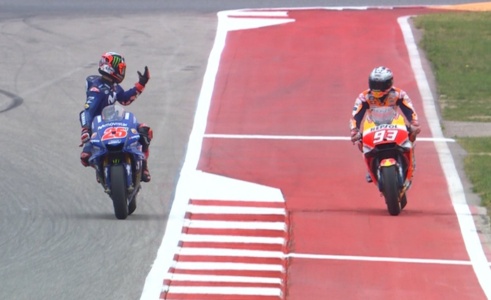 Maverick Vinales dan Marc Marquez